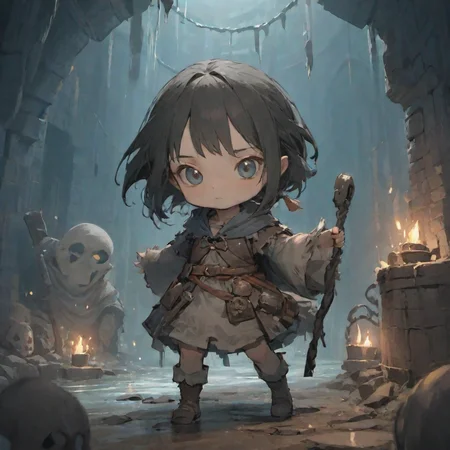 (((dirty))), highly detailed charactor, miniature,
little girls,
fantasy adventures party,
broken cloth,
dungeon,
close-up,
<lora:more_details:0.5>
