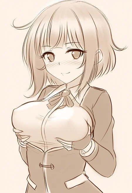 <lora:sketchart:1> sketchart
1girl, solo,
<lora:breast-lift-ponyxl-lora-nochekaiser:1> breast lift, grabbing own breast, breast hold,