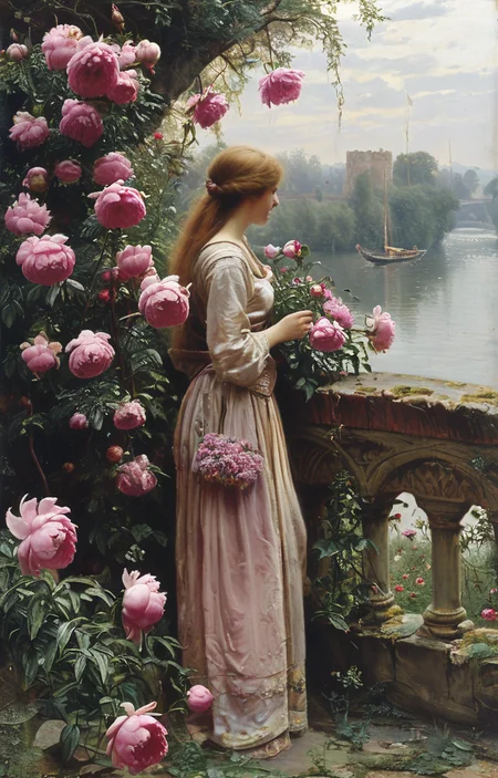 masterpiece,best quality,<lora:tbh201-sdxl:0.9>,illustration,style of Edmund Leighton
decaying peonies