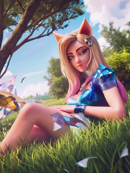 score_9, score_8_up, score_8, 
 <lora:kda_more_pony_v1:0.8>
ahri,
grass, field, sky,