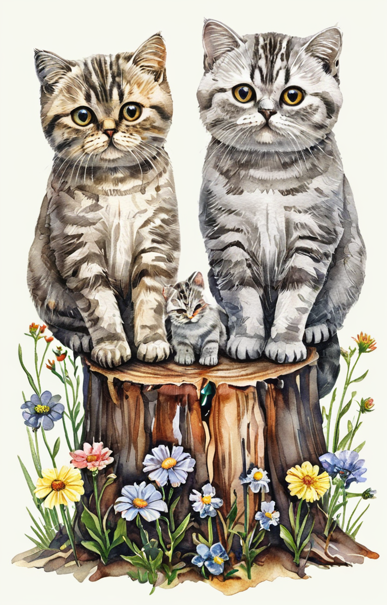 masterpiece,best quality,<lora:tbh31-sdxl:0.9>,illustration,cat portrait of Housework robots