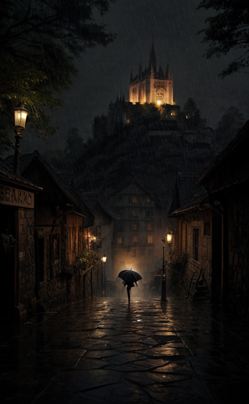 [ dark cave with red illumination : 417 . rain : 0.2]  <lora:detailer: 0.5>