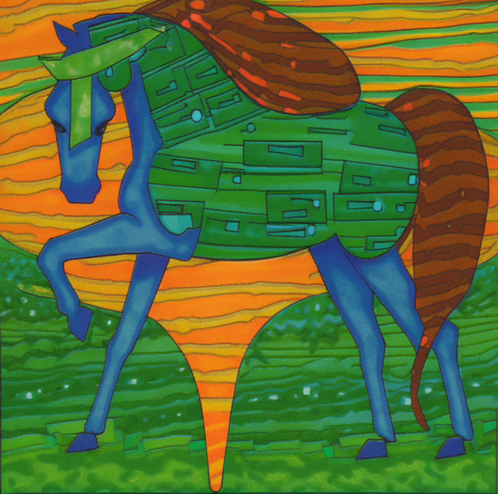 symboliscope horse<lora:symboliscope:1>