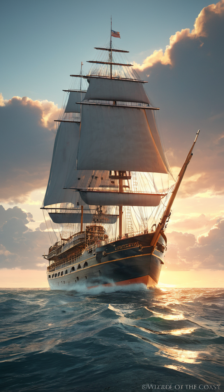 masterpiece, best quality, greg rutkowski, no humans, scenery, watercraft, cloud, sky, ship, outdoors, water, sun, cloudy sky, sunset, ocean, boat, building , very detailed, high resolution, sharp, sharp image, 4k, 8k, <lora:greg_rutkowski_xl_v3:1>