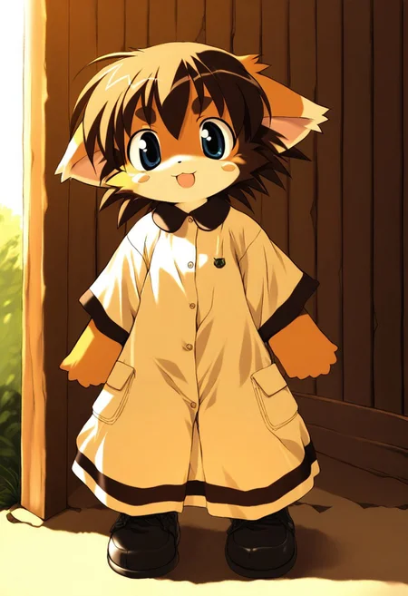 masterpiece, high score, great score, absurdres, year 2005, safe, 1boy, zuppu11 type 1, furry, cute, kemono