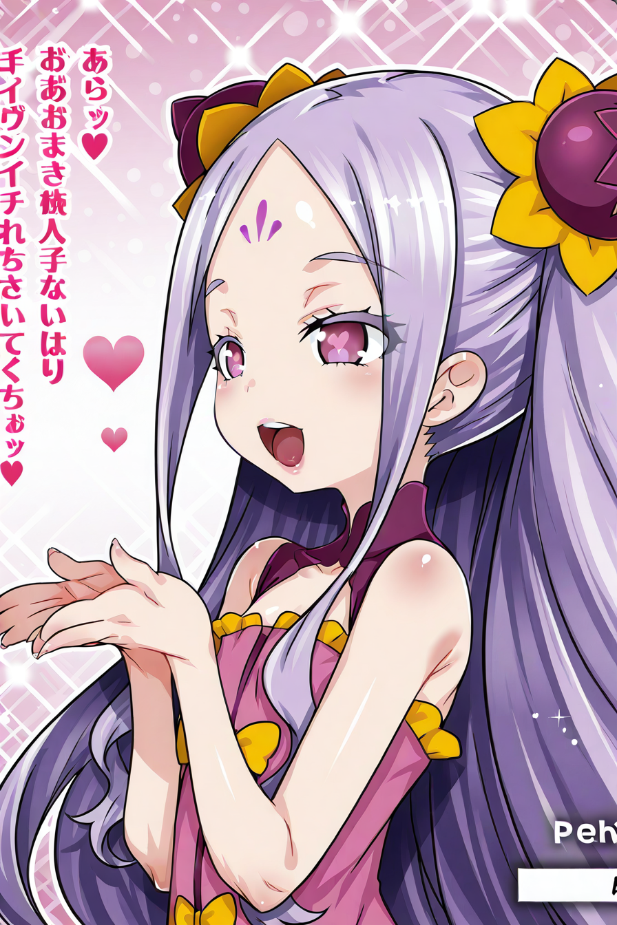 detailed background, shiny skin, posing,
safe, general,
heart, bloom, glitter, sparkle,
<lora:mdoh.il:1>,
mdoh,
wu_zetian_(fate),   purple hair, 
upper body,