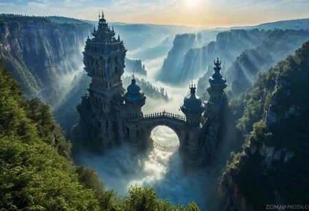 towers ringed in mist, sunrays, mixed media, surrealism, fantasy, great lighting, A surreal landscape highly detailed, extremely high-resolution details, appears trapped in an optical illusion of reflections and refractions colorful, Zhangjiajie mountains, Vienna in contemporary Austria, baroque architecture, stone bridges, winding rivers extending to the horizon, professional photography, natural lighting, volumetric lighting maximalist. vivid, vibrant colors, intricately detailed, complex, elegant, expansive, fantastical, film photography style, medium grain, cmnt
(8k uhd:1,4)
<lora:add-detail-xl:1>
<lora:Dynamic Poses:1>