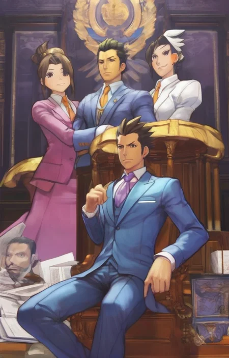 masterpiece,best quality,<lora:tbh259-sdxl:0.9>,illustration,style of Ace Attorney,