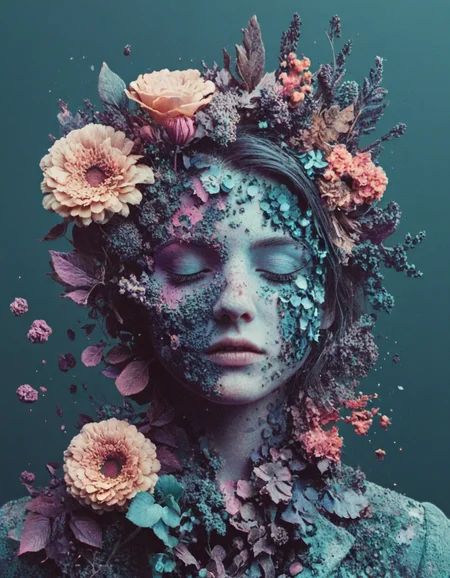 novuschroma style amlie poulain floral decay <lora:104_novuschroma_1:1>