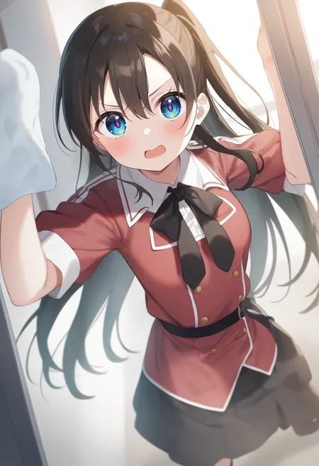 1girl,sincos, ningen mame, toosaka asagi,solo,medium breasts,
rag, <lora:rag_XL_v1:0.8>
cleaning,cleaning windows ,wiping ,
best quality, very aesthetic, absurdres