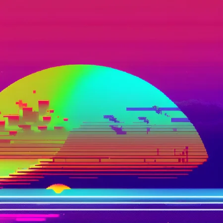 (retrowave style:1) <lora:djzRetroWaveV21_LoraBooth:1>