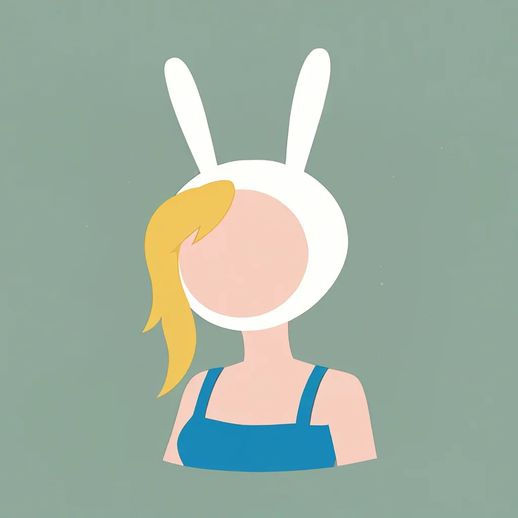 score_9, score_8_up, score_7_up, <lora:f10nn4:1> f10nn41,girl,solo,fionna the human girl,adventure time,face close-up,<lora:PonyMinimalStyle:1> Minimalstyle, simple, faceless female, beautiful, extremely detailed, vector, headshot