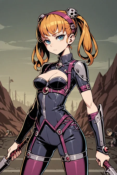 1girl,(kid:1.5),long hair,twintails,fashion outfit,solo,unlight,expressionless, breasts,
looking at viewer,depth of field,battlefield,effect
<lora:Perfect Hands:1> <lora:Unlight飿 ¼:0.7> <lora:naip33:0.2>, score_9, score_8_up, score_7_up, score_6_up, score_5_up, score_4_up,zPDXL