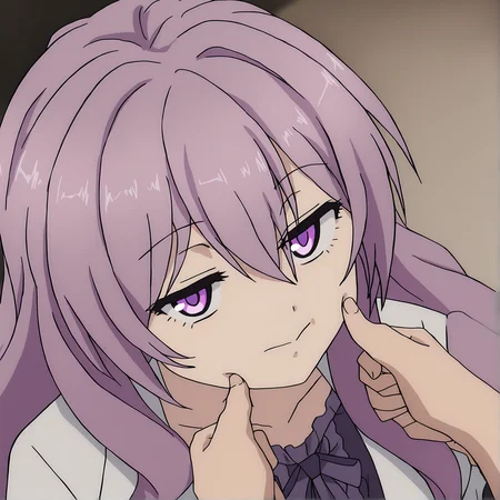 newest,absurdres,masterpiece,highres,<lora:noobai_ep11_stabilizer_v0.138_fp16>,<lora:ibarada2:1>,ena_ibarada,long hair,fingersmile,expressionless,
