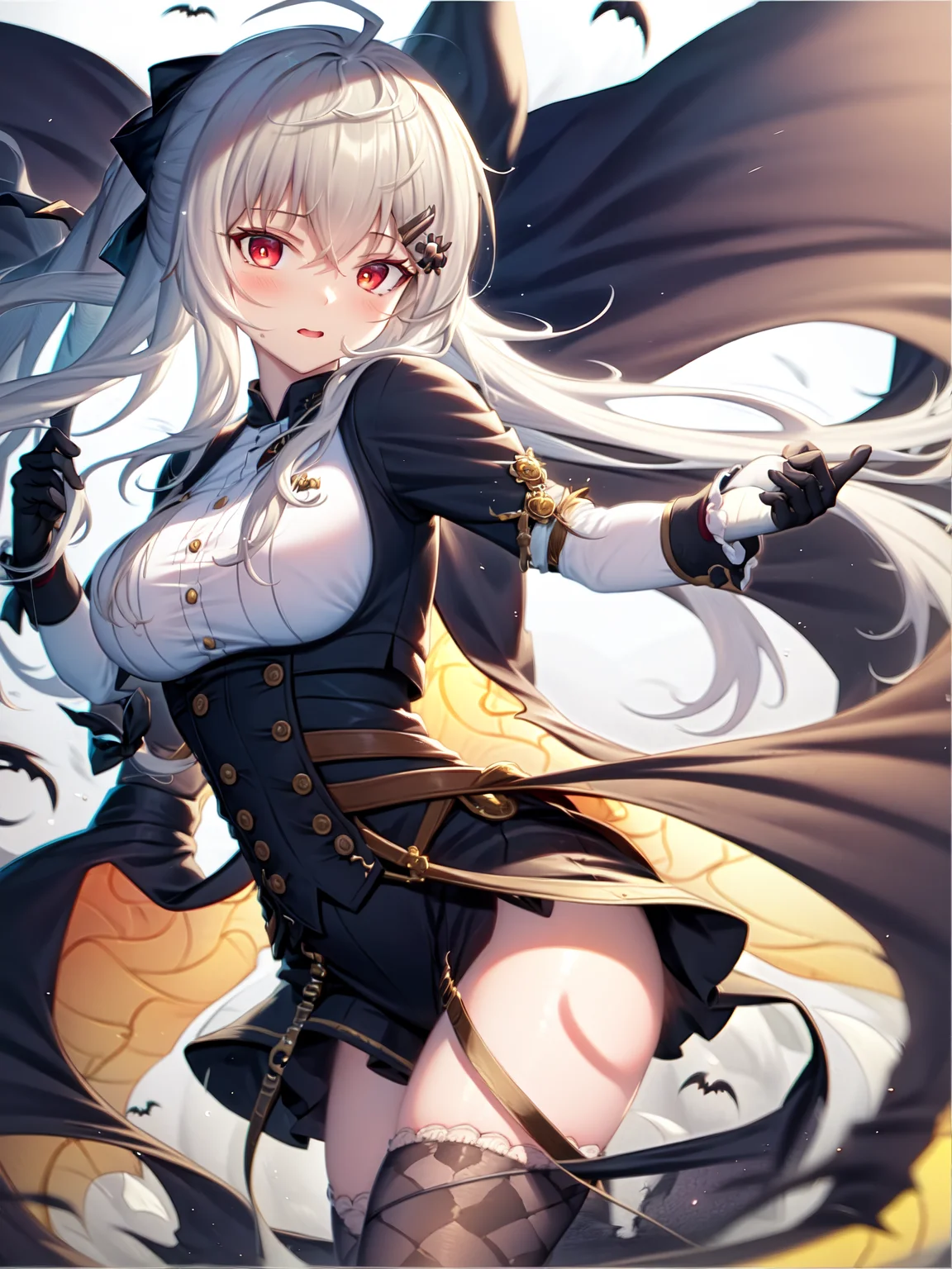 masterpiece, best quality, 1girl, dynamic pose, dynamic angle, <lora:iws-000008:1>, IWS2000halloween, dynamic angle, dynamic pose,