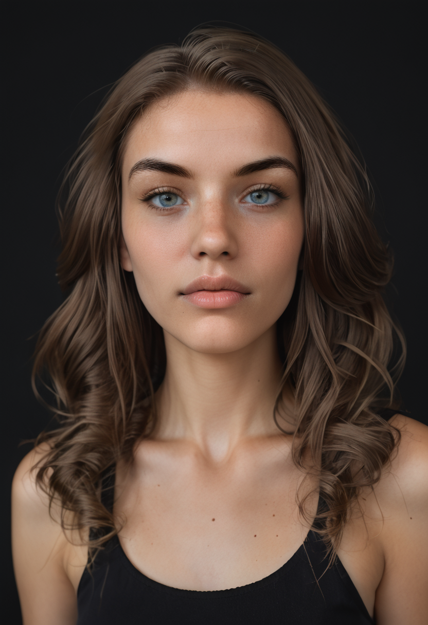 <lora:Lynette-PXL:1> Lynette-pxl, Lynette,  portrait, black background, simple background,