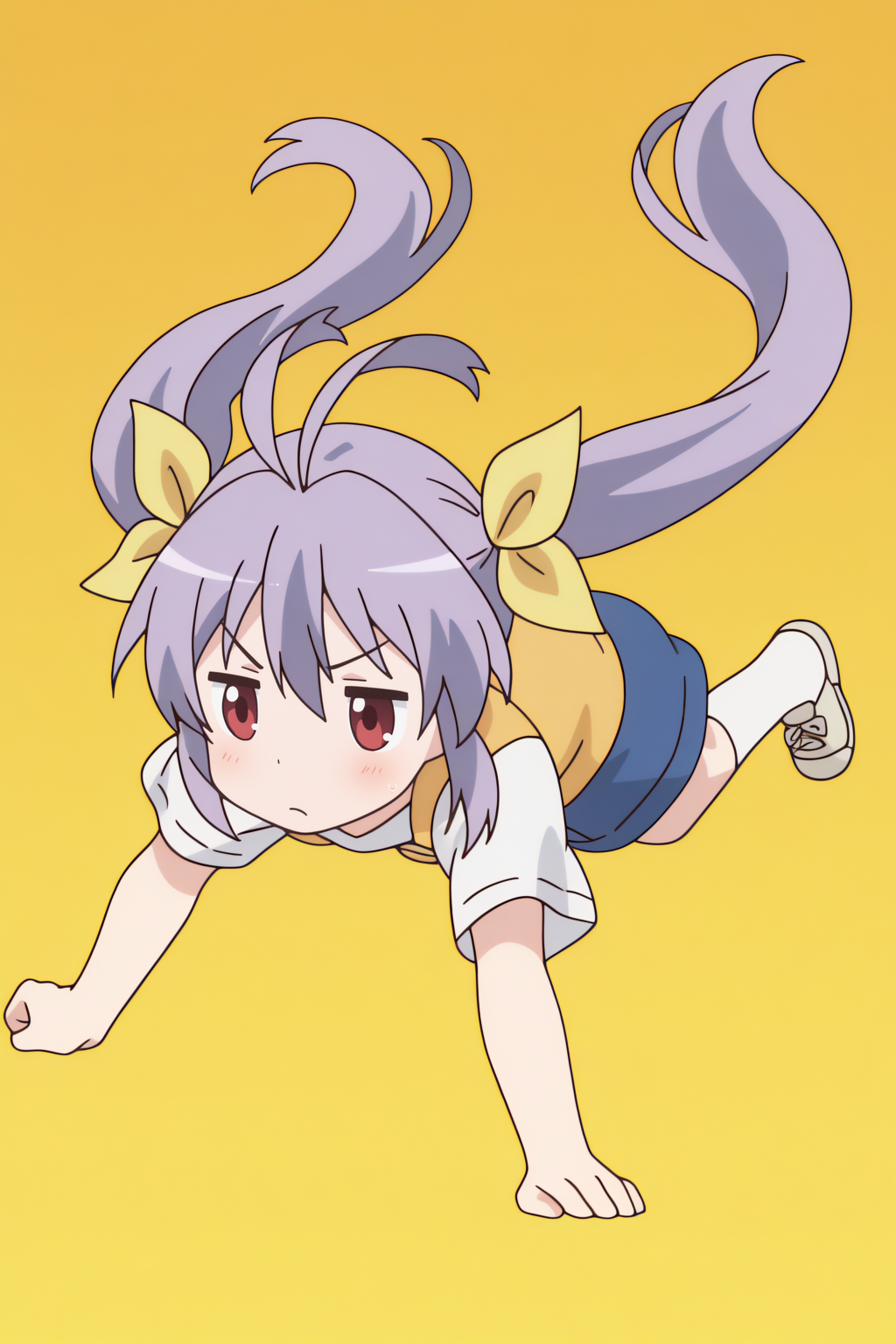 newest, dynamic pose, Renge Miyauchi <lora:Non_Non_Biyori_-_Renge_Miyauchi_-_illustrious:0.8>
