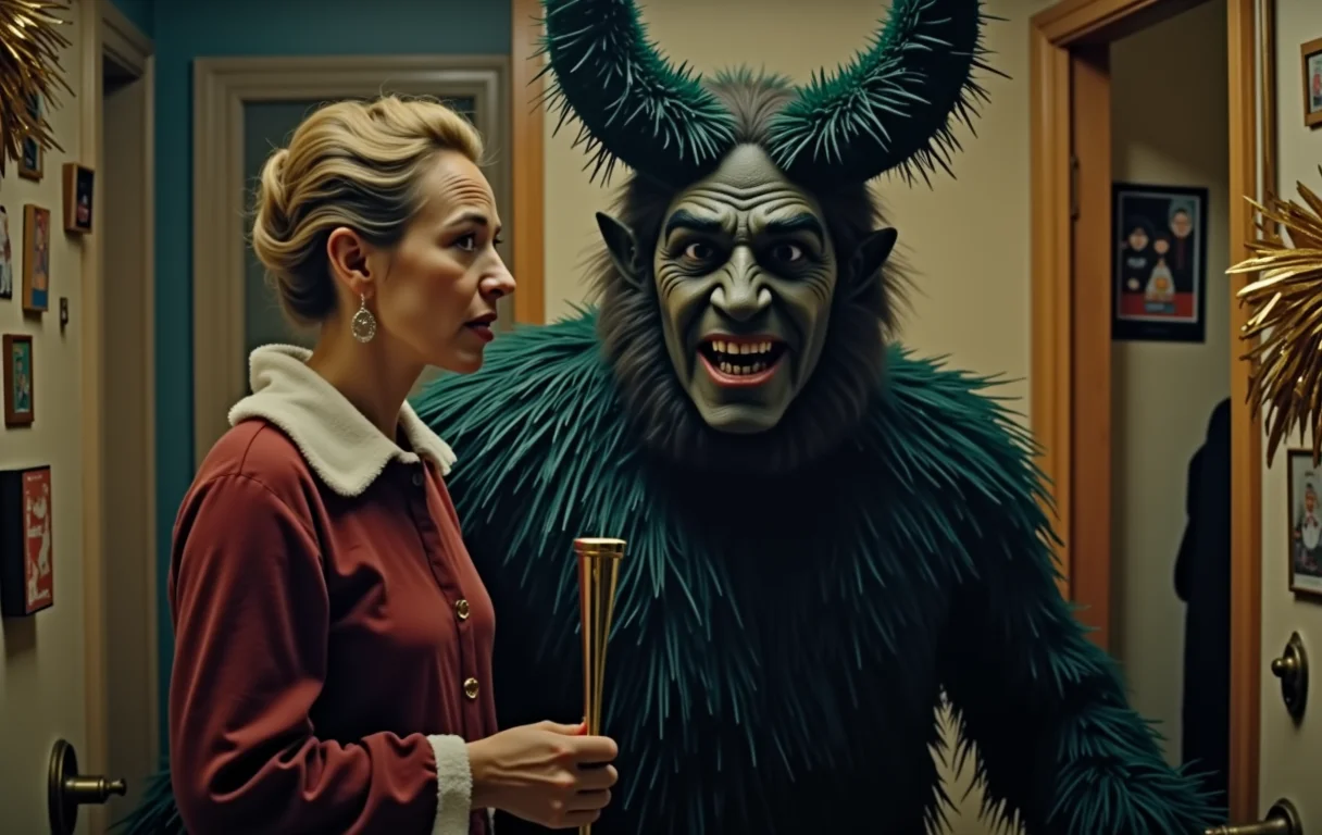 The magic of Krampus and the tinsel toilet.