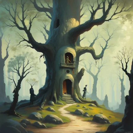 score_9, score_8_up, score_7_up, score_6_up, A detailed sketch of an ancient forest, with towering trees and hidden creatures, filled the parchment. Every line was precise, capturing the essence of natures untamed beauty. The artists hand moved with care, bringing the forests secrets to life., highly detailed, vivid <lora:ponys-dream:.9>