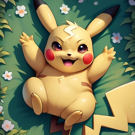 <lora:PikaEvo_V1:1> pikachu, pokemon,solo,score_9, score_8_up, score_7_up, score_6_up, score_5_up, score_4_up