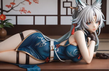 score_9,score_8_up,score_7_up,source_anime,photo background,the real background,
forehead_mark,medium_breasts,black_gloves,belt,feixiao_(honkai:_star_rail),1girl,looking_at_viewer,fox_girl,sleeveless,parted_lips,blue_dress,covered_navel,earrings,china_dress,bare_shoulders,animal_ear_fluff,blush,coat,open_clothes,sweat,solo,large_breasts,,shushing,<lora:feixiao:0.9>