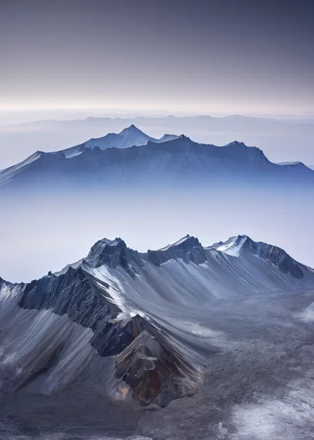 no humans,grey background,gradient background,gradient,scenery,simple background,<lora:é¿ç½å±±:1>, Changbai Mountain,, masterpiece, best quality,