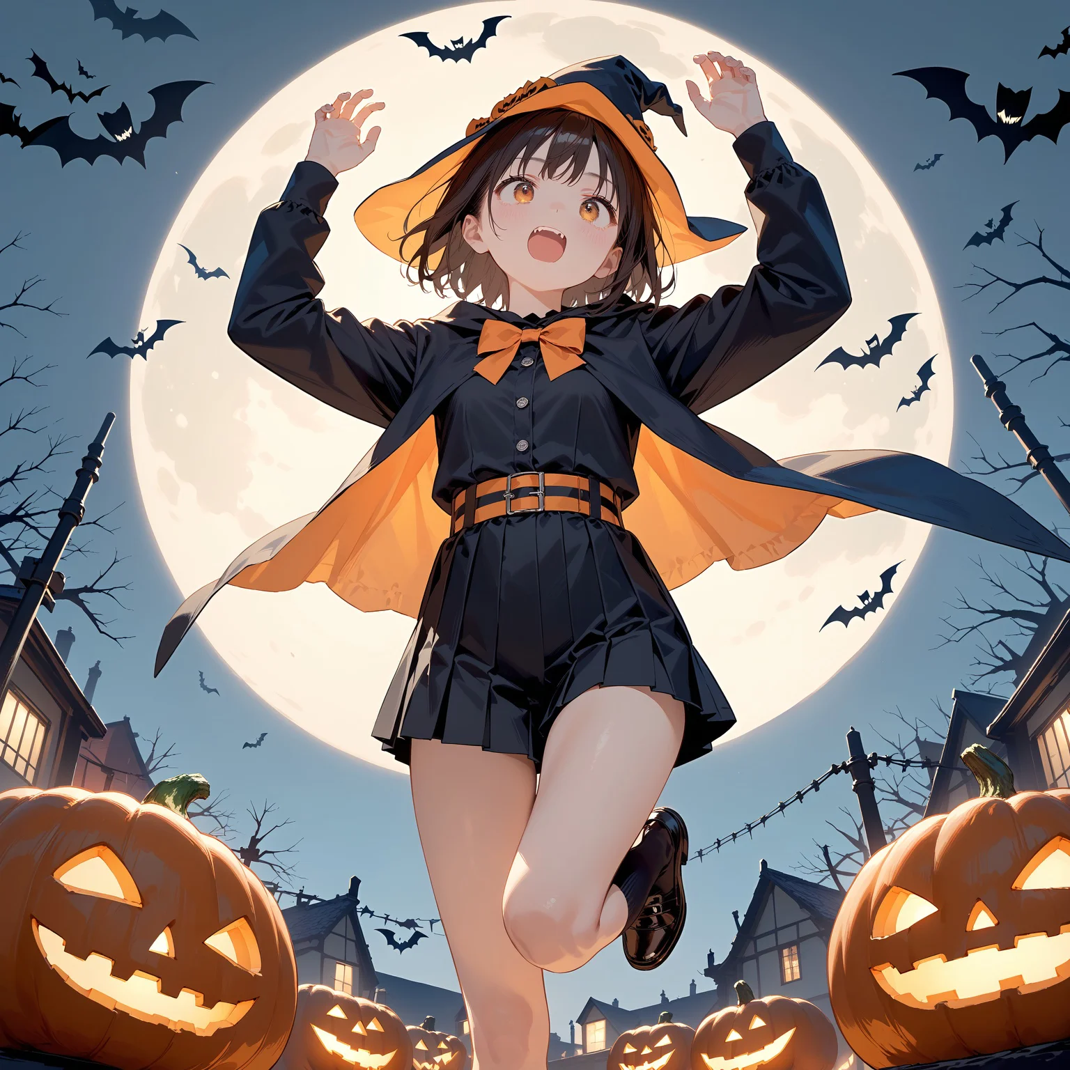 score_9, score_8_up, score_7_up,source_anime,
BREAK
1girl , (halloween:1.3) , looking away , terrified ,
jumping ,
dynamic light , cinematic light ,