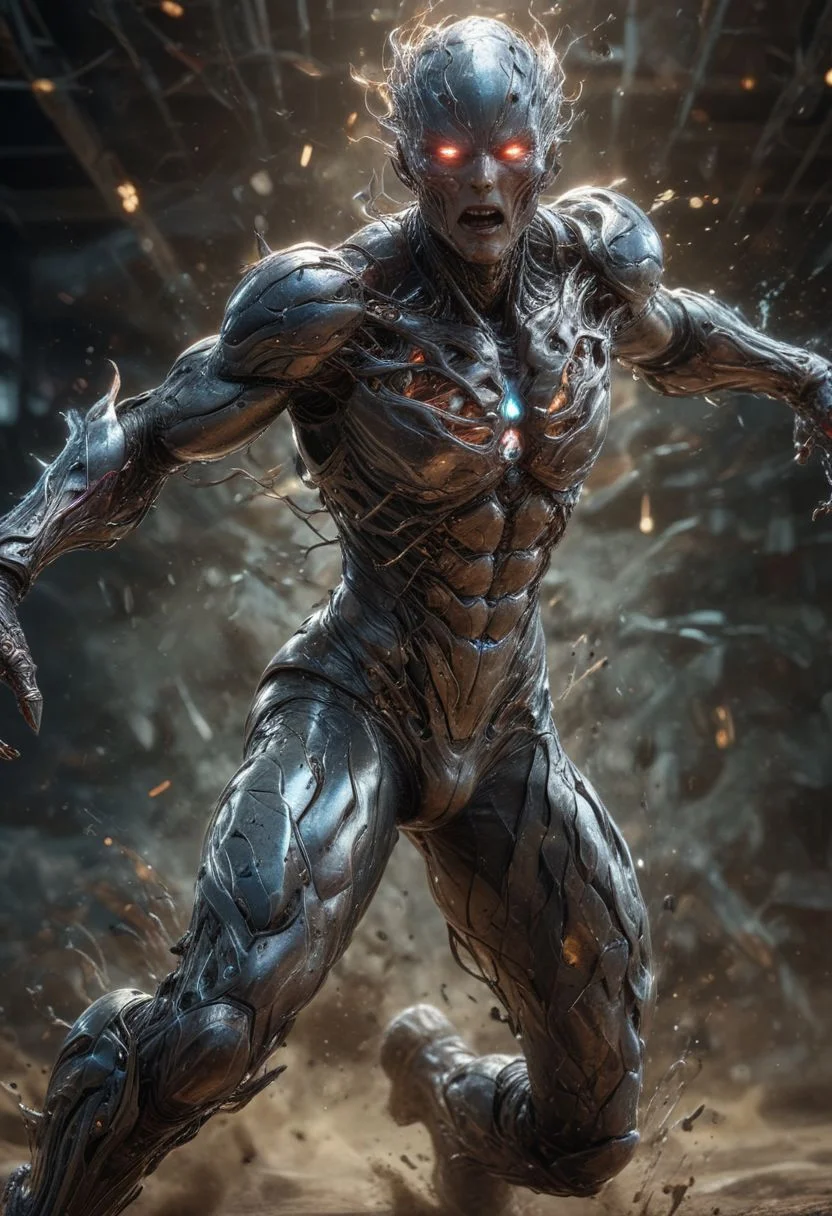 piercing light, (aesthetics:1.1),, hi-tech and futuristic holographic scan, masterpieces, octane rendering, unreal engine, intricate details, UHDR, 32, futuristic epic scene, super creepy realistic pictures (((scary monsters))) in (hdr), 8K quality,