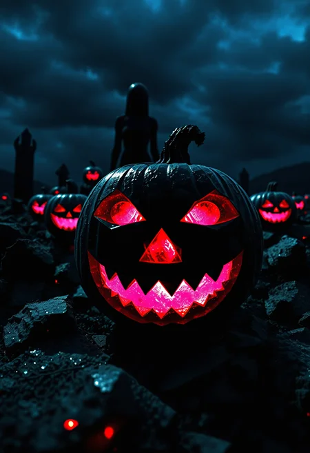 rp_slgd, no humans, outdoors, blurry, pumpkin, black background, simple background, sky, blurry background, scenery, depth of field, dark background, looking at viewer <lora:dmd2_sdxl_4step_lora> <lora:xl_rpr_soulgemmed_v1>