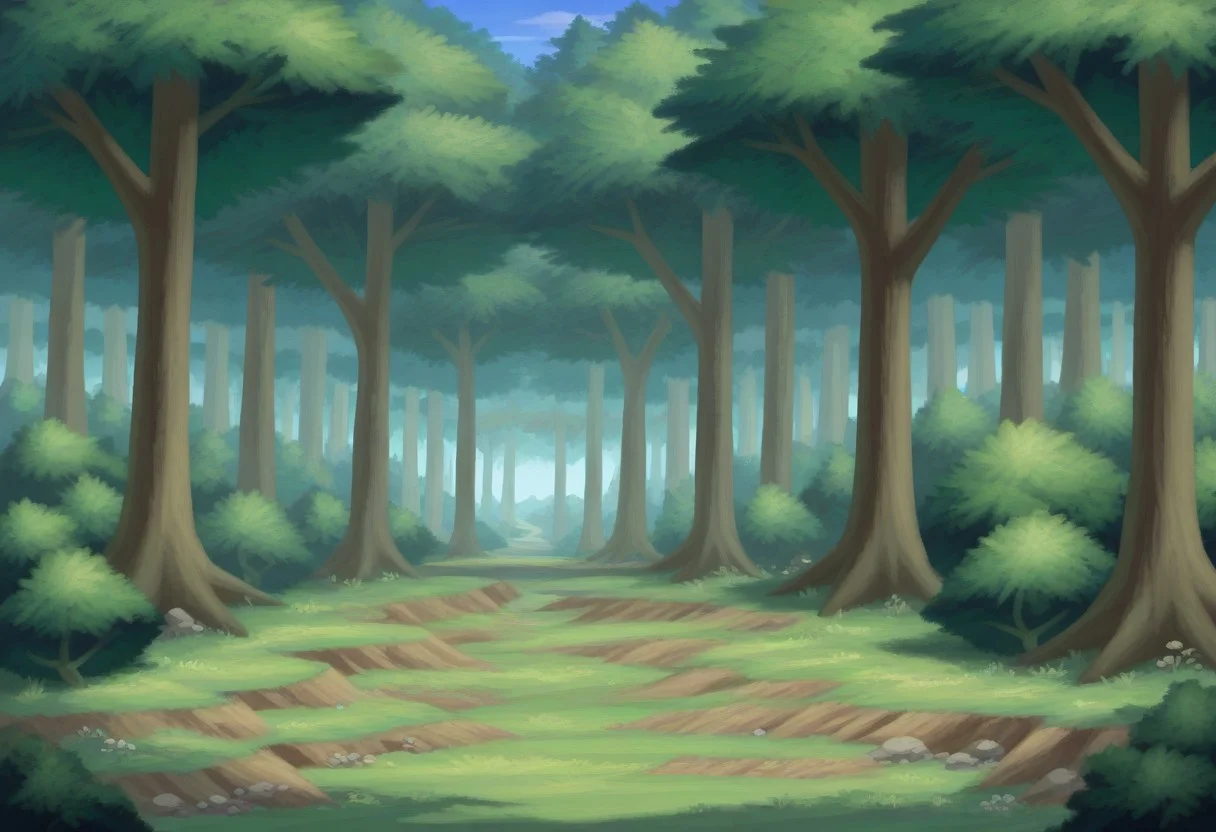 best quality, masterpiece, amazing quality, very aesthetic, absurdres,
no humans, outdoors, landscape, forest, trees