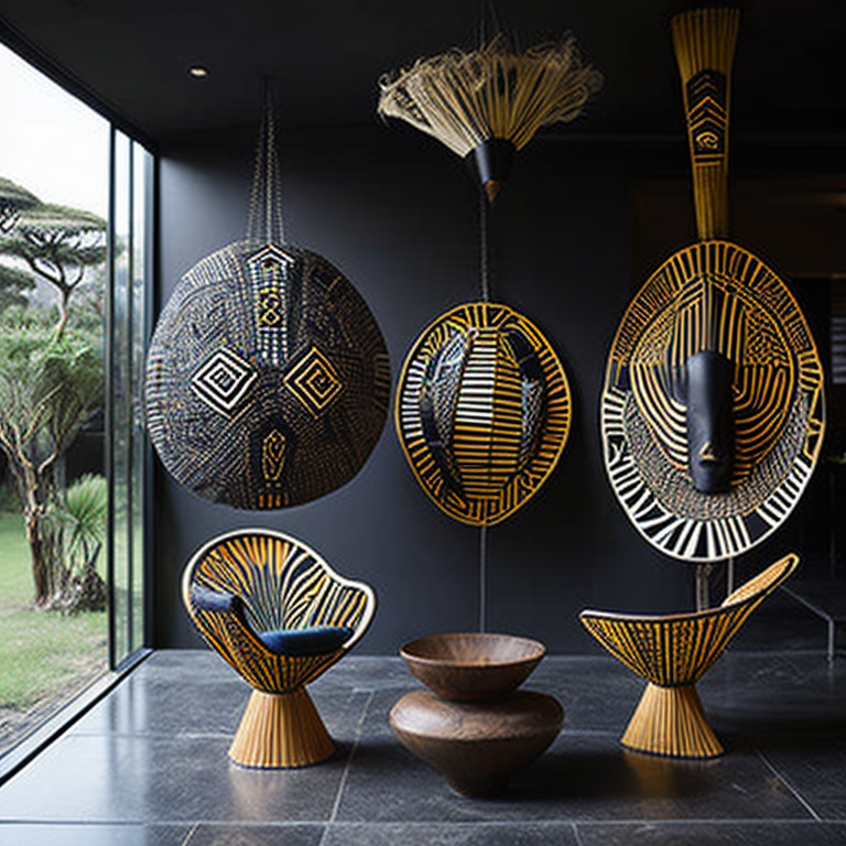 <lyco:African_style_interior_design_Sa_May:1.0> award winning african decoration