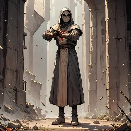 score_9, score_8_up, score_7_up, score_6_up, score_5_up, templar knight, dynamic pose, movement lines <lora:Kenva:1> <lora:Expressive_templar:0.5>