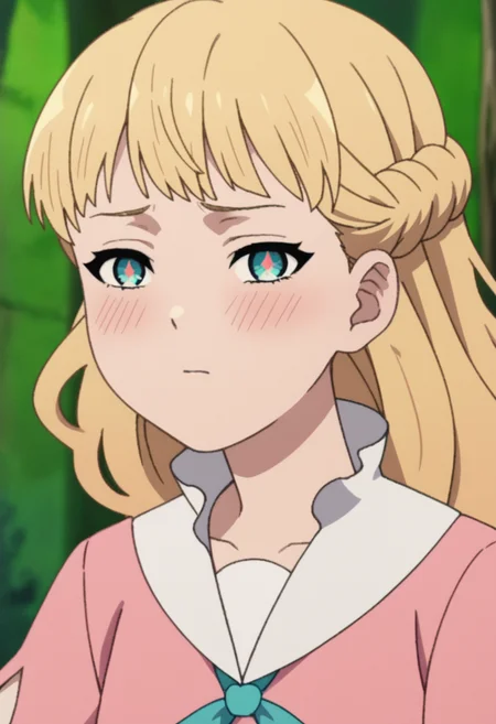 score_9, score_8_up, score_7_up, source_anime, anime screencap, anime coloring, <lora:add-detail-xl:3>,
BREAK
<lora:mt_priestess_v3:1> mtp, pink dress, white boots,
BREAK
solo, upper body,
shy, blush, looking at viewer,