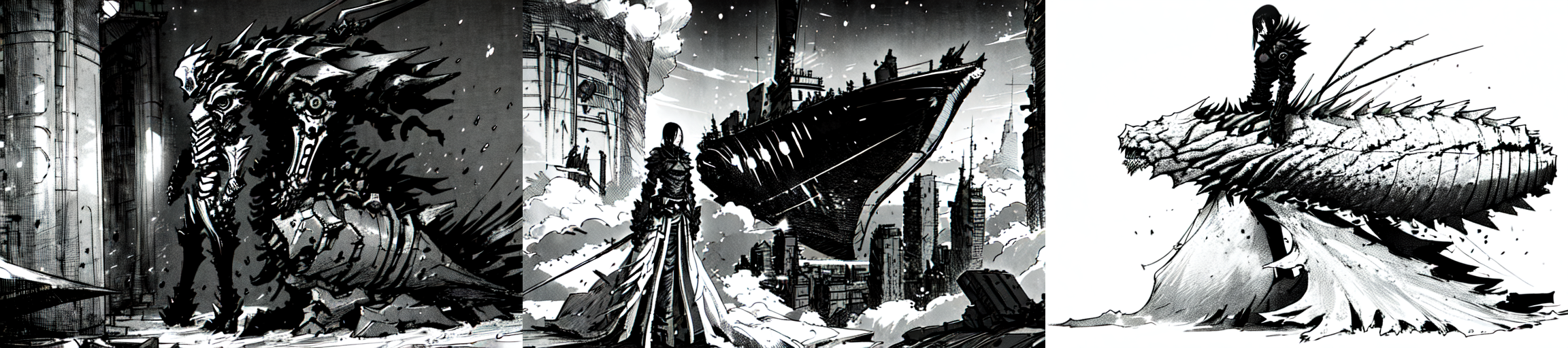 highly insanely detailed, masterpiece, top quality, best quality, highres, 4k, 8k, RAW photo, (very aesthetic, beautiful and aesthetic), 
__lazy-wildcards/subject/env-bg/nihei_tsutomu-blame-env/prompts__, 
<lora:ABARA:1>, 
(1girl:1.3), 
solo focus, 
__lazy-wildcards/dataset/background__,âââ