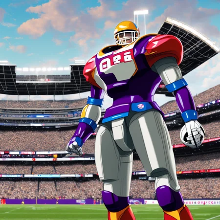 textless, best quality, large stadium (sports mecha shrpshot:1.2) gundam arena