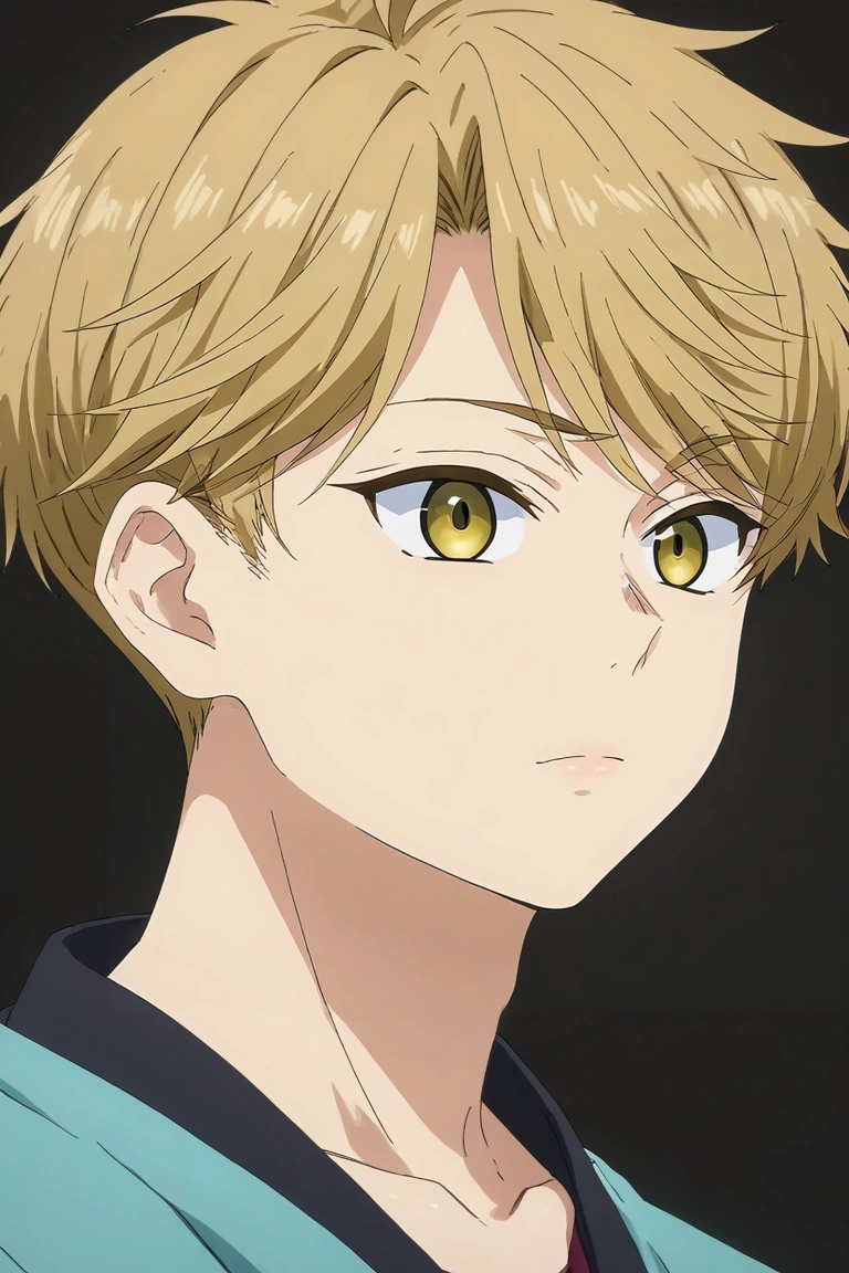 score_9, score_8_up, score_7_up, source_anime, rating_safe, intricate details, semi-realistic, , , 1boy, solo, male focus, <lora:yuuma_nikaidou_pony:1>, yuuma_nikaidou, blonde hair, yellow eyes, short hair, , , <lora:sdxl_lightning_8step_lora:1>
