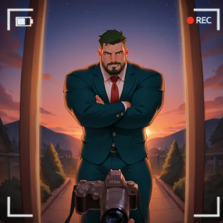 <lora:tevit-ill-v1:.7>, ((t0v1t1ll)), ((arms folded and looking directly at the camera, hen house, blazer, green hair, dusk, Extreme long shot))
(very short hair, beard, bara, mature, facial hair, stubble, beard, full beard, sideburn, beard, a lot of beard, ), facial hair,male focus, muscular male, muscular male, bara, mature, bara, mature, very awa, masterpiece, best quality, absurdres, newest, perfect quality, detailed background, intricate details,
<lora:slider_Body Type_alpha1.0_rank4_noxattn_last:3><lora:slider_cfg_scale_boost:.7>,<lora:slider_il_brightness_slider_d1:-1><lora:slider_il_contrast_slider_d1:-1><lora:slider_DarkSlider1.2_alpha1.0_rank16_full_300steps:-.6>