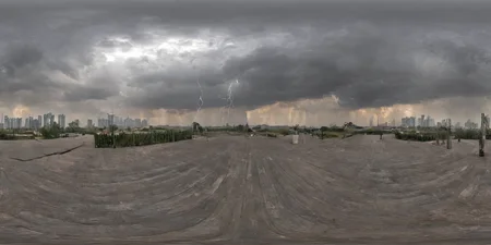 360panorama,Centered Horizon,No seams,<lora:HMSGXL_epoch_9:1>,A Sun,<lora:å
å½±XL:1>,An abstract interpretation of a thunderstorm,with jagged bolts of lightning streaking across a tumultuous sky and torrents of rain lashing down upon a windswept landscape. The scene is charged with tension and energy,capturing the raw power of nature in motion. (masterpiece, award winning artwork),
many details,extreme detailed,full of details,
Wide range of colors,high Dynamic,