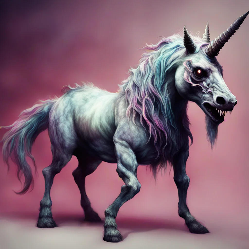 <lora:fx-monsters-xl-mrey-nocap:1> unicorn monster creature