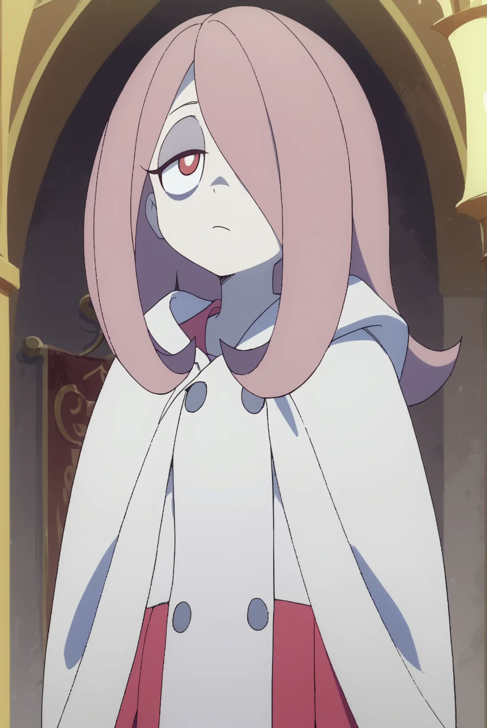 score_8_up, score_7_up, anime screencap, perfection, Sucy Manbavaran, solo, upper body <lora:Little_Witch_Academia-Sucy_Manbavaran-PDXL:0.8>