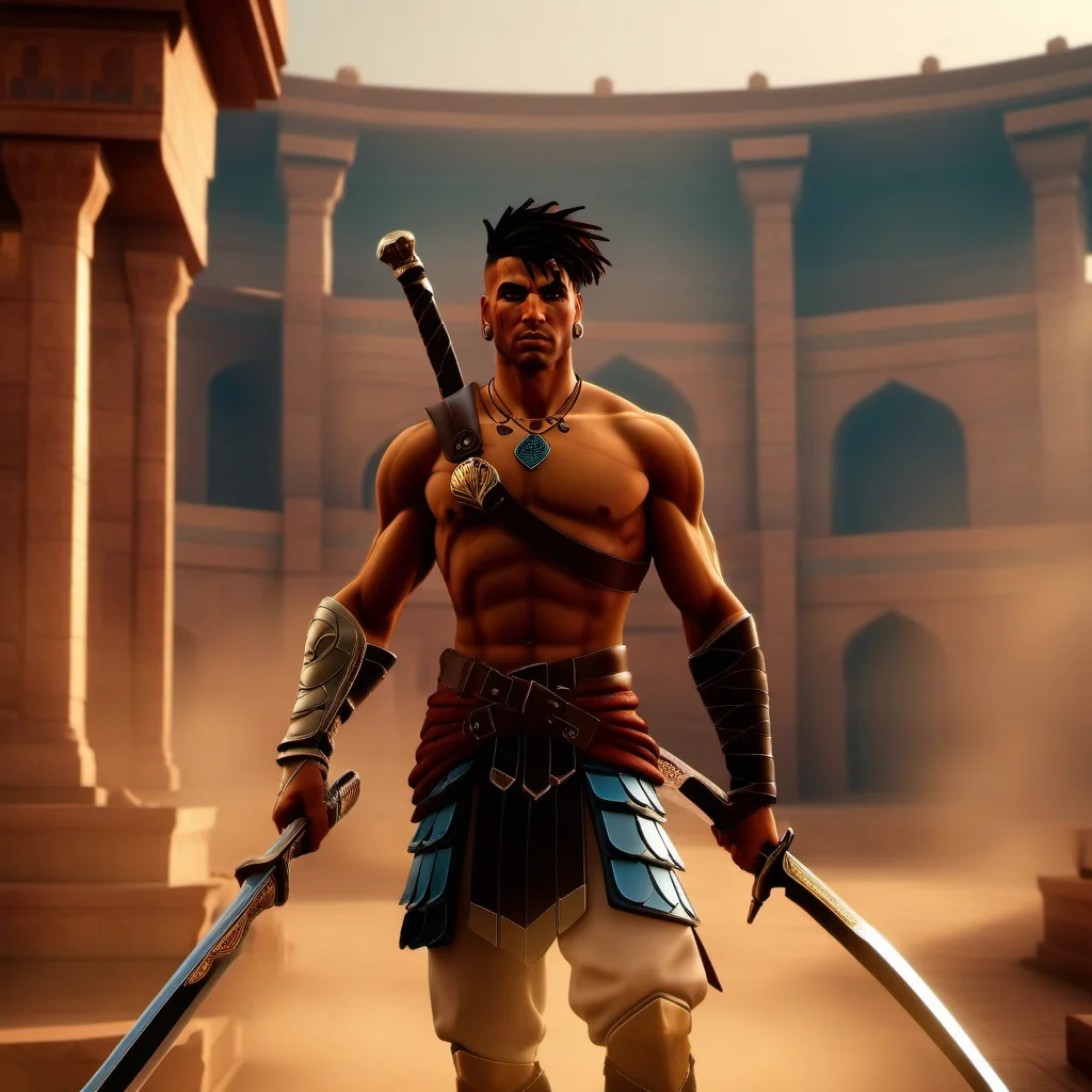 cinematic realistic photo a warrior, persian temple background, fog <lora:Prince1024:0.8> . 35mm photograph, film, bokeh, professional, 4k, highly detailed
