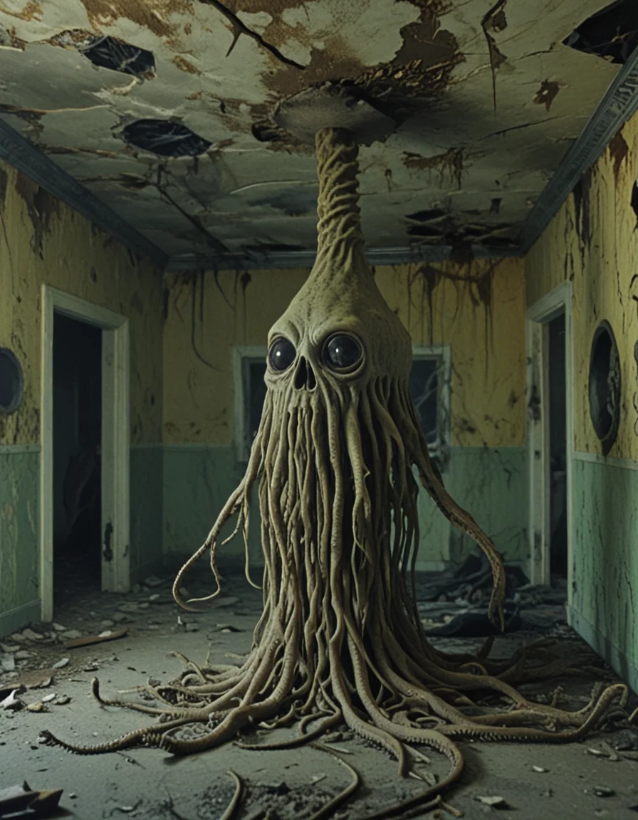 novuschroma cthulu in an abandoned asylum <lora:116_novuschroma_1:1>, <lora:sdxl_lightning_8step_lora:1>