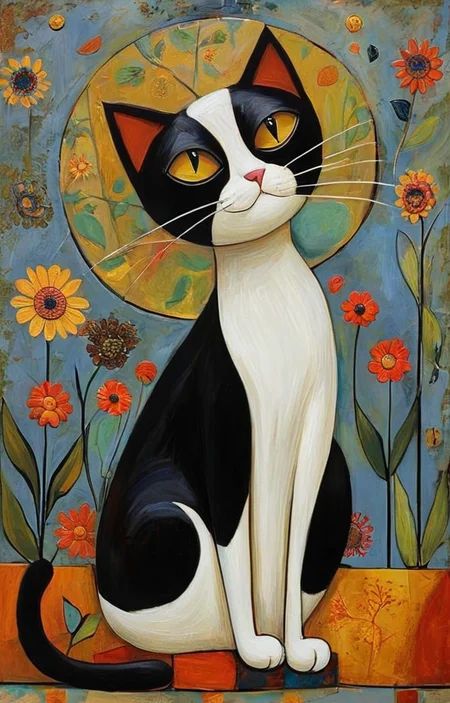 masterpiece,best quality,<lora:tbh146-sdxl:0.7>,portrait of a lazy cat