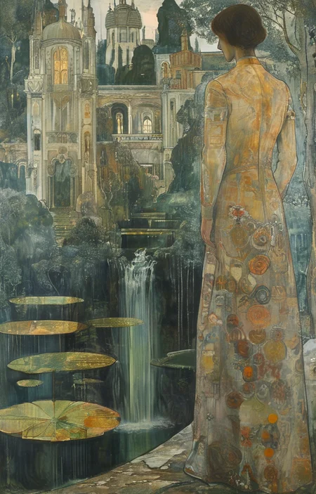 masterpiece,best quality,<lora:tbh267-sdxl:0.9>,illustration,style of Jan Toorop portrait of noble man