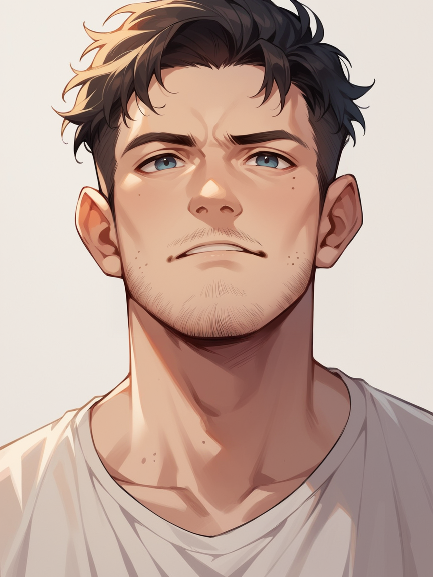 score_9, score_8_up, score_7_up, score_6_up,   <lora:f4c14lh41rXLP:0.6> f4c14lh41r, 1boy, b1, stubble, facial hair,