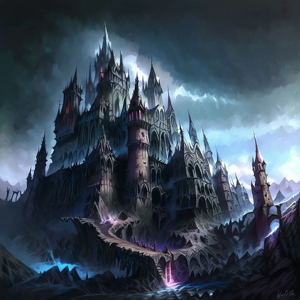 score_9, score_8_up, score_7_up,<lora:nightscapes_pony:0.8>,
NightScapes,outdoors,sky,cloud,no humans,cloudy sky,building,scenery,ruins,bridge,castle,tower,fog,grey sky