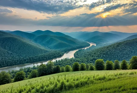 Almost heaven, West Virginia
Blue Ridge Mountains, Shenandoah River
Life is old there, older than the trees
Younger than the mountains, growing like a breeze
Country roads, take me home
To the place I belong
West Virginia, mountain mama
Take me home, country roads
All my memories gather 'round her
Miner's lady, stranger to blue water
Dark and dusty, painted on the sky
Misty taste of moonshine, teardrop in my eye
Country roads, take me home
To the place I belong
West Virginia, mountain mama
Take me home, country roads