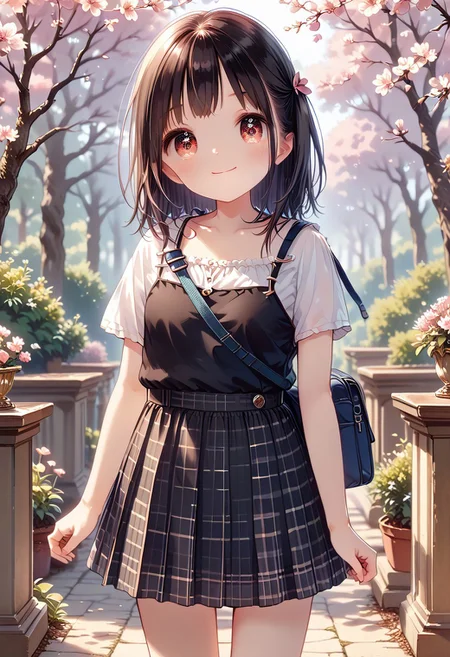 score_9, score_8_up, score_7_up, 1girl, ChiguchiMP, masterpiece, best quality, ultra high res, smiling, happy, (detailed eyes:1.2), Highest quality, outstanding details, super high resolution, (fidelity: 1.4), the best illustration, favor details, highly condensed 1girl, with a delicate and beautiful face, delicate collarbone, high-quality fishtail skirt, shyness