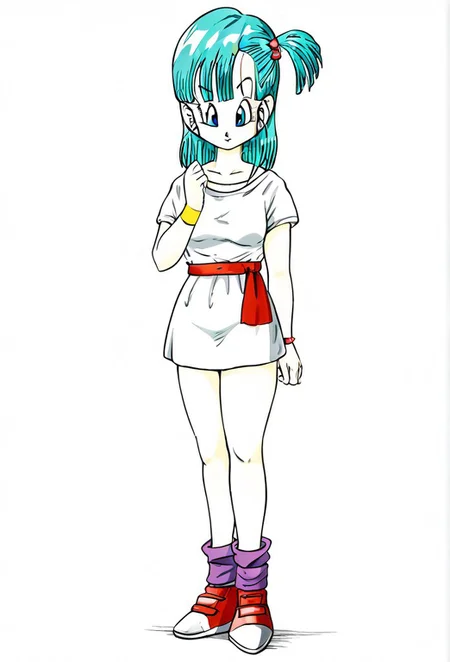 (1girl, solo, facing viewer, zPDXL3,SimplePositiveXLv2 , , shiny skin, shiny, wetherell, monochrome, greyscale,, (bulma \\(dragonball\\), aqua hair, blue eyes,:1.3):1.3),(sprinting positions, full body focus, body focus:1.3)