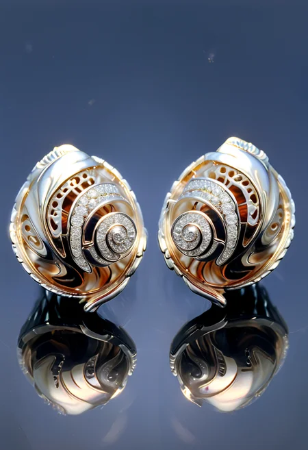 (HD, masterpiece, best quality, ultra detailed), pg-rated, a shell earrings made out of SilverPulse, add-detail-xl, xl_more_art-full_v1<lora:XL\Style\SilverPulseMorphXL.safetensors:1.0:1.0> <lora:XL\Enhance\add-detail-xl.safetensors:0.8:0.8> <lora:XL\Enhance\xl_more_art-full_v1.safetensors:0.8:0.8>